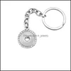 Porte-clés Noosa Mode Porte-clés Fleurs Chat Croix Coeur Strass Snap Porte-clés Fit 18Mm Boutons Porte-clés Drop Delivery 2021 Acc Dh0Ns