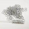 300 stks kavel in bulk zilveren jump ring open split ringen sterke sieraden vinden fit ketens roestvrijstalen accessoires