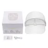 3 colori LED Light Therapy Mask Maschera di bellezza Strument Spa facciale Acne rimozione rimozione della pelle Strumento idratante