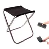 Mobilier de camping Tabouret de pêche en plein air Chaise de pique-nique de camping pliante ultra légère portable 0909