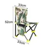 Muebles de campamento Portables Portes de tela Oxford Canvas de tela Plegable Tabres de pesca para acampar al aire libre 0909