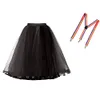 Estoque dos EUA Mulheres Rainbow Tutu Salia Tulle Salia Tulle Girls Fantas de Halloween coloridas Tutu