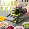 Fruit Amp Tools Upgrade Multifunction Gadgets vitlök Press Steel Blade Potato Peeler Carrot Grater Accessories6300032