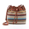 Sacs de soirée Couleur Sac Seau Mode Femmes Épaule Haute Qualité Bandoulière Messenger PU Cuir Designer