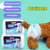 Vestuário para cães 5 pcs de calça fisiológica calcinha sanitária fralda de grande capacidade