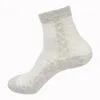 Men's Socks 10 Pairs Grey Cotton Medium Tube Short Men Spring Summer Breathable Foundation Stockings Solid Color