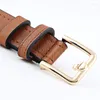 Belts PU Leather Belt Female Waist Women Needleless Hollow Student Strap Cinturon Mujer Cinto Feminino Cinturones