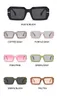 Sunglasses Vintage Fashion Square Women Men Designer Classic Travel Trending Sun Glasses For Female Eyewear UV400