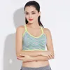 Abbigliamento da yoga Abbigliamento sportivo da donna Reggiseno da jogging sexy senza canotta fitness corta Canotta per palestra che corre Gilet da ginnastica attivo femminile