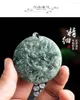 Hänge halsband naturliga burmesiska smaragd kowloon skydd drake varumärke zodiac jade high-end smycken