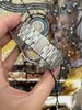 Nowy automatyczny mechaniczny Men039s Watch Sapphire Glass Gack Daydate Transparent Moon Faza Blue Multi Time Ruch 5542851