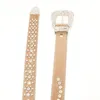 Neue Mode Luxus Strap Diamant Gürtel Western Kristall Nieten Gürtel Cowgirl Cowboy Strass Gürtel für Frauen und Männer