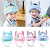 Baby Toddler Cartoon Cap Anti -Collision Protective Hat Safety Helmet Soft Comfortabele Hoofdbeveiligingsbescherming - Verstelbaar