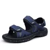 Sandaler Masculina Hombre Walking 39 Slip Big Mens Para Rubber Outdoor Shoe Sandles Summer Piel tofflor Sandal f￶r De Luxury Roman