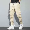 Men's Pants Black Cargo Pants Men Y2K Streetwear Casual Pants Green Plus Size Camo Cotton Multi Camouflage Street Wear Style Korean Fashion T220909