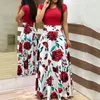 Casual Dresses Summer Flower Big Size Dress Women Elegant Female Plus Floral Party Ladies A Line Maxi Long For Women1