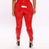 Broek sexy pu faux latex plus size lederen slanke hoge taille potlood pant vrouw pvc knop rekbare bodycon leggings aangepast