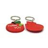 Nyckelringar 20st PVC Key Ring Hot Cartoon Figure Keychains Anime Form Key Holders Car Key Charms Fans Souvenir Gifts Accessories Trinkets T220909