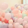 Décoration de fête 100pcs 10 pouces macaron pastel pastel en latex Ballon Candy-couleurs épaisses de ballons pour décoration