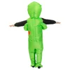 Особые случаи Bazzery Green Alien Costume Computable Cosplay Funny Suit Fare Fangy Dress Halloween для взрослых детей 220909