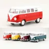 Kinsmart Toy Diecast Model 132 Scale 1962 Klasyczny autobus Pull Back Can Collection Dift for Children251H8562816