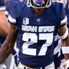 Utah State Aggies College fotbollströjor Logan Bonner Calvin Tyler Jr. Robert Briggs Brian Cobbs Justin McGriff Kyle Van Leeuwen MJ Tafisi Ajani Carter Vaughn 4XL