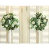 Faux floral verdure eucalyptus décorations couronnes plantes fond fenêtre murale décoratif de mariage fournit cadeaux décor de Noël 220909