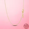 925 Charm Bead fit Pandora Charms Pulsera Color Classic Cable Cadena Collar Rose Gold charmes ciondoli DIY Fine Beads Jewelry