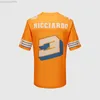 New Website McLaren T Shirts F1 Daniel Ricciardo 3 And 4 Short Sleeve T-shirt Men Summer Leisure Air Campaign Tee