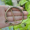 Brooches Viking Penannular Brooch Pin Vintage Ancient Medieval Cloak For Women Men Shawl Scarf Jewelry