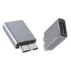 Datorkablar Micro B USB C 3.0 Man för att skriva kvinnlig adapter Type-C USB3.0-kontakt för extern hårddiskskiva HDD-kabel