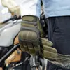 Fünf Finger Handschuhe Touchscreen PU Leder Taktische Handschuhe Armee Militär Kampf Airsoft Wandern Radfahren Klettern Schießen Vollfinger Fäustlinge Männer 220909