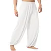 Pantaloni da uomo harem da uomo yoga uomini casual color larghi pantalini pancia pancia pancetti pancetti alladati alla moda vestiti sportivi sciolti