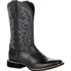 Men039s Boots High Barrel Embroidery Retro Women039s Wide Head Western Cowboy Boots3259917