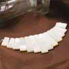 Pendant Necklaces 13pcs Stick Natural White Abalone Shell Necklace Sweater Chain Fashion Jewelry Lady Christmas Gift B1152