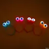 Hair Accessories Alien Eyeball LED Hoop Flashing Glow Headband Crown Heart Light Up bands Party Christmas 220909