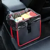 Organizzatore per auto, scatola di immagazzinaggio a prova di perdite, borsa per camion, pezzo per fessura, contenitore nero pieghevole portatile a prova di perdite