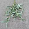 Dekorativa blommor konstgjorda olivgrenar grönska stammar falska eukalyptus för vas buketter bröllop blommor arrangemang dekor