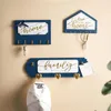 Kancalar ahşap duvar asılı ceket kanca depolama rafı kolye dekorasyon odası hediye kapısı anahtar ev storag