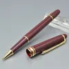 Promozione Nero / rosso 163 Penna a sfera roller / Penna a sfera / Penna stilografica classica di cancelleria per ufficio aziendale Scrivi penne a sfera