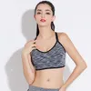 Yoga -outfit dames, sportkleding sexy jogging beha zonder gewas fitness top tank suit voor sportschool met vrouwelijke actieve execise -vest