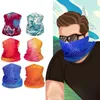 Bandanas Copertura del viso traspirante per protezione UV Silk tubo di seta sportiva per esterni per escursionis