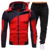 Men's Tracksuits Men's Maycaur Brand Solid Color Casual Loose Hoodie Guard Pants Two-piece Suit Fashion Trend Large Size Sweater Winter