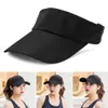 Bérets Hommes Femmes Protection UV Respirant Casual Baseball Cap Beach Hat Sun Sports Visor