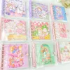 Transparent PVC Binder Diary Notebook A7 90 Sheets Scrapbook Refill Paper Journal Agenda Planner Stationery