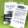 600pcs Luxo Caixa de embalagem de papel de pacote de varejo vazio para x 8 7 6s Plus Samsung S7 Edge S8 Caixa de protetor de tela de vidro temperado