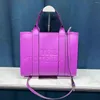 Akşam Çantalar Kadınlar Için Kabartma Tote Tasarımcı Çanta Lüks Mat Pu Deri Omuz Crossbody Büyük Sighopper Çanta