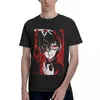 Heren t shirts omori shirt man videogame patroon grafisch t-shirt o nek vintage katoen t-shirts cadeau print zomer kleding