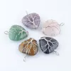 Подвесные ожерелья 5 шт/лот натуральный камень подвески ювелирные изделия