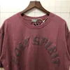 Männer T-Shirts Neue Heilige Geist T-shirt Sommer Retro Oversize Casual Wein Rot Gewaschen Tun Alte Heilige Geist Top Tees t-shirts T220909